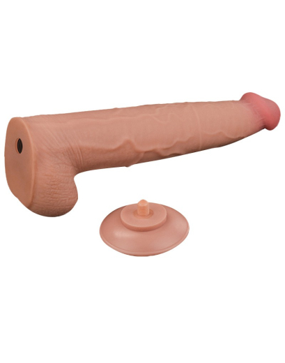 Dildo Sliding Skin Dual Layer King Sized 13.5-Inch
