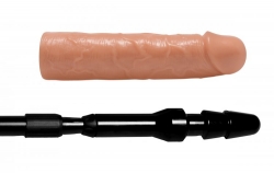 Dildostange ausziehbar m. Vac-U-Lock Dildo