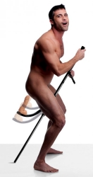 Dildo Rod spring-loaded Pleasure Pole