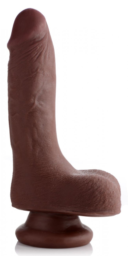 Dildo ultra realistisch Dual Layer 7-Inch braun