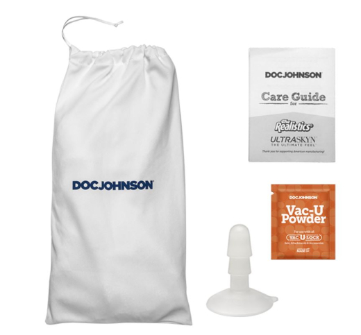 Dildo Vac-U-Lock Damion Dayski UltraSkyn 12-Inch Pornostar-Penis mit Hodensack & Saugfuss von DOC JOHNSON kaufen
