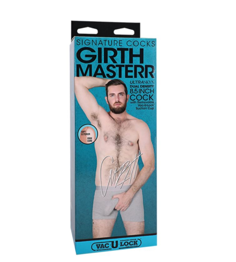 Dildo Vac-U-Lock Girithmasterr UltraSkyn 8.5-Inch Kopie des Pornostar-Penis mit Hodensack & Saugfuss günstig kaufen