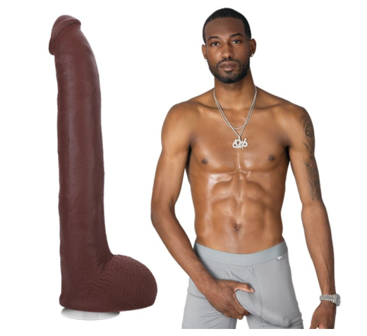 Dildo Vac-U-Lock Hollywood Cash UltraSkyn 11-Inch