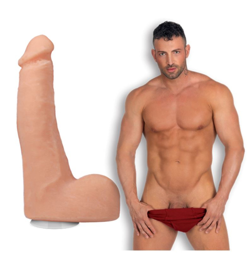 Dildo Vac-U-Lock Maximo Garcia UltraSkyn 8.5-Inch