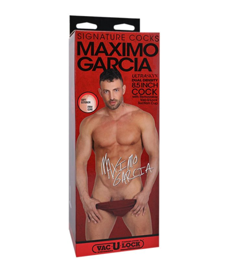 Dildo Vac-U-Lock Maximo Garcia UltraSkyn 8.5-Inch Kopie des Pornostar-Penis mit Saugfuss günstig kaufen