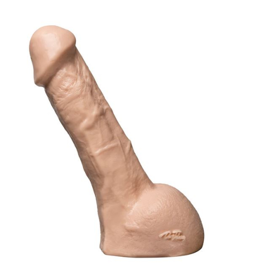 Dildo Vac-U-Lock Perfect Erect Realistic Cock 7-Inch hautfarben