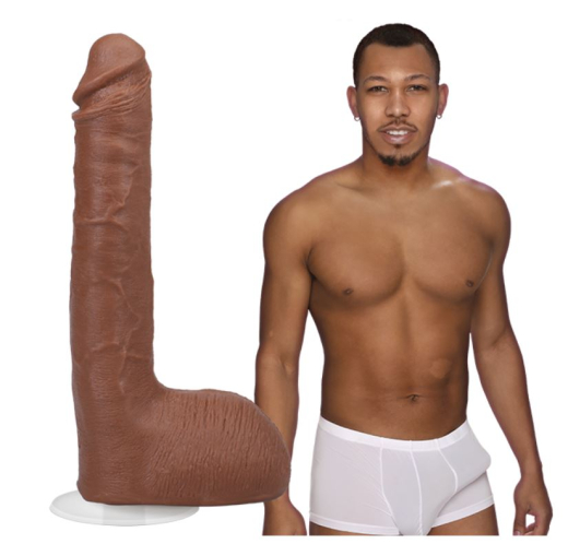 Dildo Vac-U-Lock Ricky Johnson UltraSkyn 10-Inch