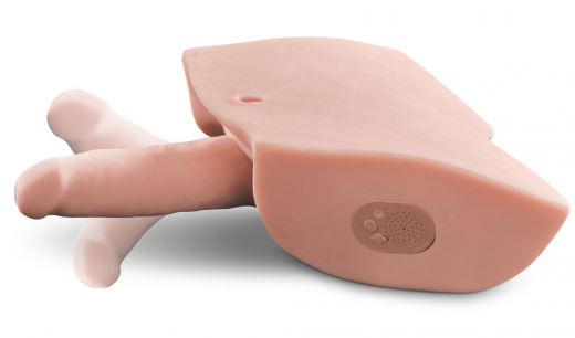 Dirty Talk interactive Fuck-Him-Silly Masturbator w. Cock & Balls motion-activated Sensor w. male Voice by PIPEDREAM buy