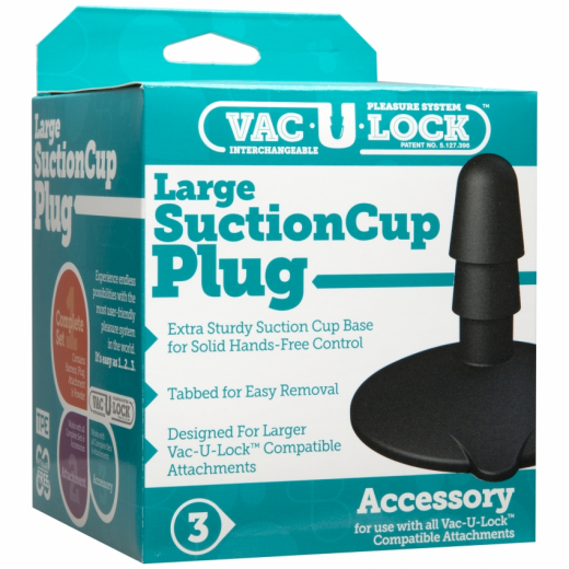 Doc Johnson Vac-U-Lock Saugnapfadapter gross