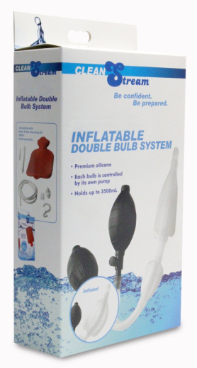 Doppel Ballon Klistier Aufsatz aufblasbar Bardex-Style