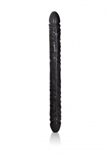 Doppeldildo CalExotics Veined Double-Dong 18 Inch schwarz