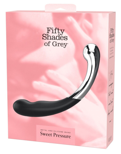 Double Dildo Fifty Shades of Grey Sweet Pressure 600g heavy curved double-ended Sex Toy buy cheap