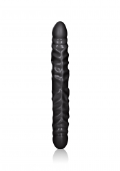 Doppeldildo geädert 12 Inch veined Double Dong schwarz
