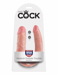 Double-Dong King Cock Double Trouble Medium skin