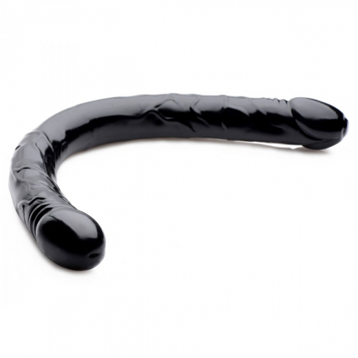 Doppeldildo Master Series 17.5 Inch PVC schwarz