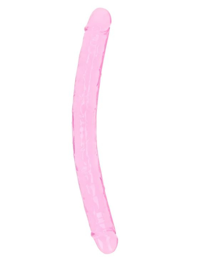 Doppeldildo Realistic Double Dong 18-Inch TPE pink