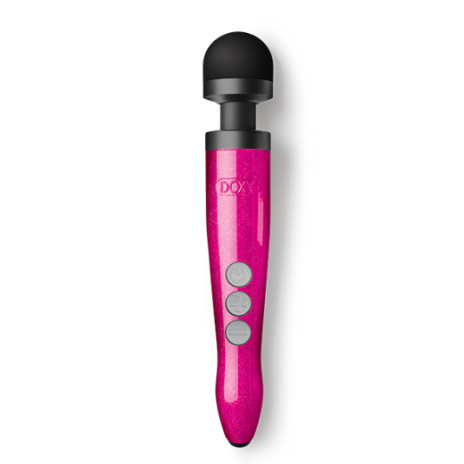 Doxy 3R Stabvibrator aufladbar Alu-Titan Legierung hot pink
