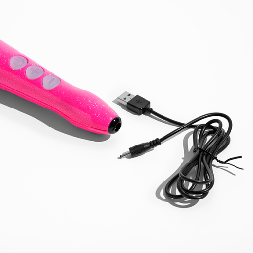 Wand Vibrator rechargeable Doxy 3R hot pink powerful deep Vibrations 4.5cm Massage Head by DOXY buy