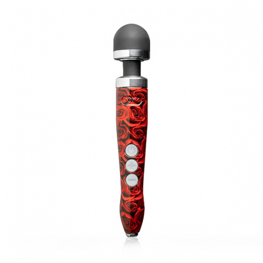Wand Vibrator rechargeable Doxy 3R w. Rose Pattern