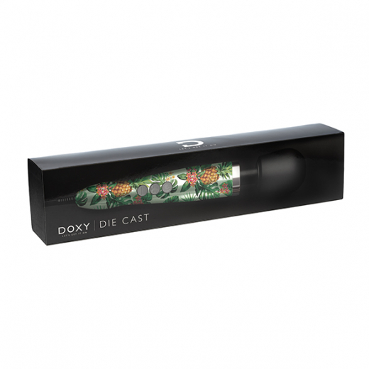 Doxy Stabvibrator Alu-Titan Legierung m. Ananasdeko kraftvolles Stabmassagegerät 6cm Kopf von DOXY kaufen