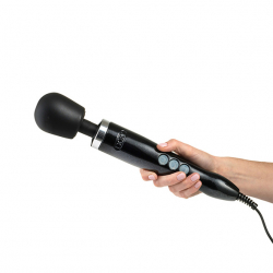 Doxy Stabvibrator Alu-Titan Legierung schwarz kraftvolle Tiefenvibrationen Stabmassagegerät günstig kaufen