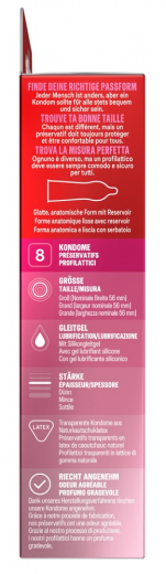 Durex Gefühlsecht Classic Kondome 8er Packung