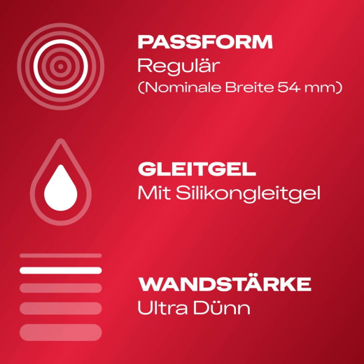 Durex Gefühlsecht Ultra Kondome 30er Packung