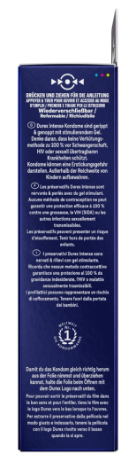 Durex Intense Orgasmic Kondome Rippen Noppen 10er Pack