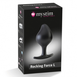 E-Stim Anal Plug Silikon Buttplug Rocking-Force large Elektrosex Silikon-Elektrode 4.7cm Durchmesser von MYSTIM kaufen
