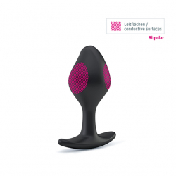 E-Stim Anal Plug Silikon Buttplug Rocking-Force small mittelgrosser Analplug tropfenförmige Elektrode von MYSTIM kaufen