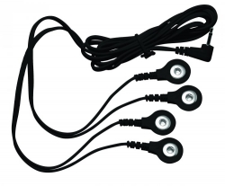 E-Stim Elektroden Set f. IHN Voltaic Edelstahl