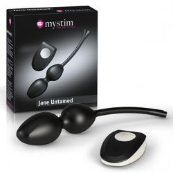 E-Stim Liebeskugeln Mystim Jane Untamed m. Vibration Lustkugeln m. E-Stim & Vibration & rotierende Innenkugeln kaufen