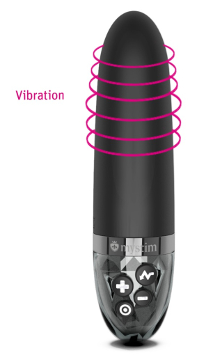E-Stim Vibrator Mystim Sleak Freak Silikon