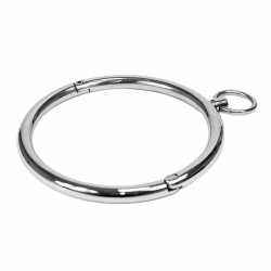 Edelstahl Halsband m. Ring-der-O S-M