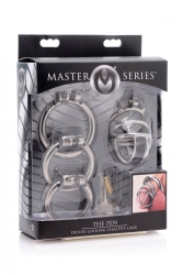 Keuschheitskäfig The Pen Deluxe Edelstahl