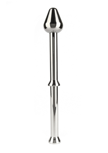 Edelstahldildo Milking Stick 27cm lang mit Griff & 4cm Durchmesser Kugel-Ende 690g von MR STEEL kaufen