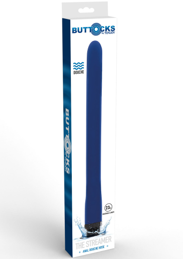 Einlaufdüse lang Streamer Anal Douche 23cm Silikon
