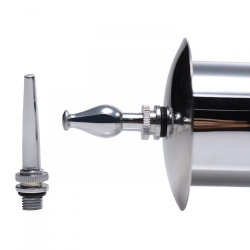 Enema Syringe Antique-Style Stainless Steel 100ml