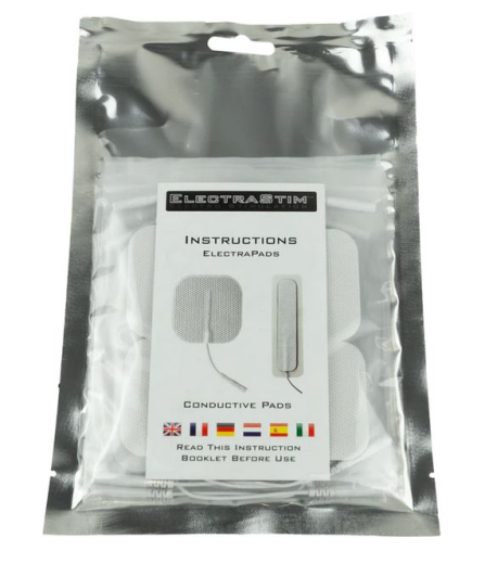 Electrastim Elektroden Pads 4er-Set selbstklebende unipolare ElectraPads von ELECTRASTIM günstig kaufen