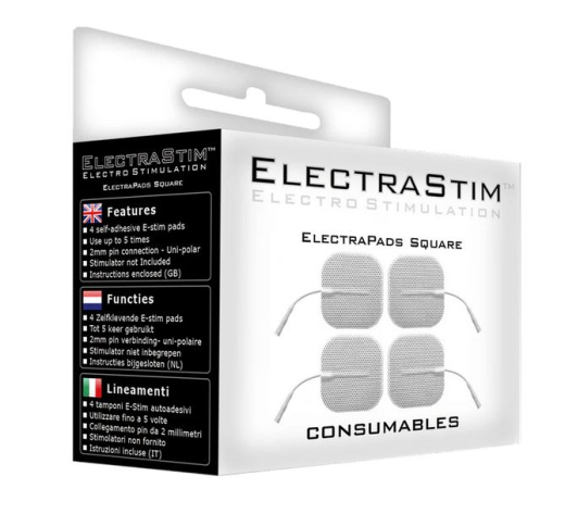Electrastim Elektroden Pads 4er-Set selbstklebende unipolare TENS ElectraPads von ELECTRASTIM günstig kaufen