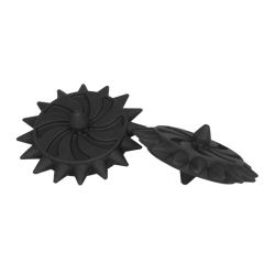 Electrastim Infinity Duo Nadelrad bipolar Silikon mit Silikon-Zackenrollen von ELECTASTIM günstig kaufen