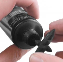 Electrastim Infinity Duo Nadelrad bipolar Silikon mit weichen Zackenrollen von ELECTASTIM kaufen