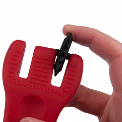 Electrastim Infinity Duo Nadelrad bipolar Silikon weiche Zackenrollen zur erotischen Elektrostimuation günstig kaufen