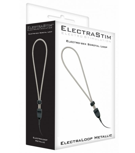 Electrastim Metallic Scrotal Loop E-Stim Penis Ring non-stretchable Steel 70mm Diameter by ELECTRASTIM buy cheap