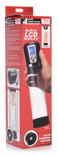 Pompe à pénis électrique rechargeable 4-Level Power Suction