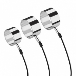 Elektrosex Cockring Set Aluminium