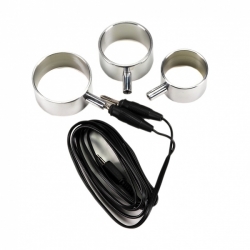 Elektrosex Cockring Set Aluminium