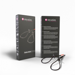 Elektrosex Hoden Eichel Schlingen Mystim Rodeo Robin stufenlos verstellbare Silikon-Penisringe zur Elektrostimulation kaufen