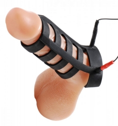 Elektrosex Penis Harnisch Zeus Power Cage