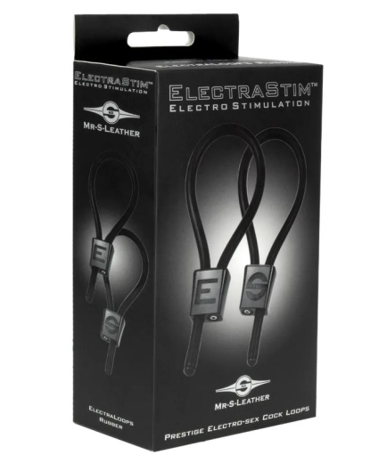 Elektrosex Penisringe ElectraLoops Prestige Mr-S-Leather leitfähige 6.5mm starkes Gummi einstellbar kaufen